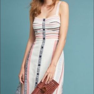 Anthropologie striped sundress fits sz 6  (sz 10)